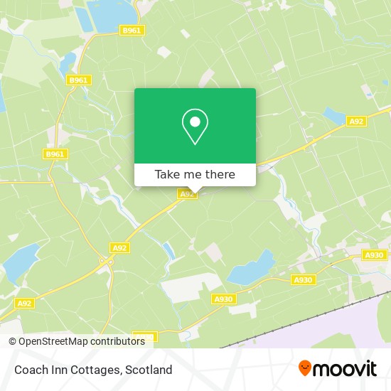 Coach Inn Cottages map