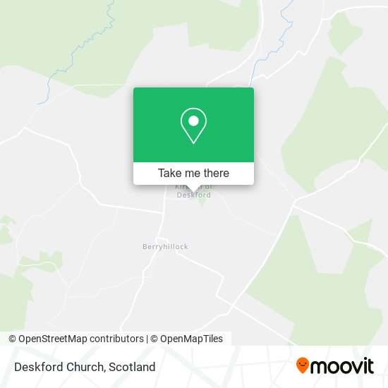 Deskford Church map