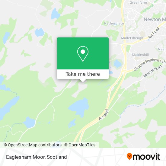 Eaglesham Moor map