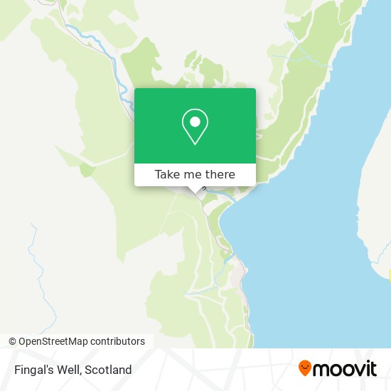 Fingal's Well map