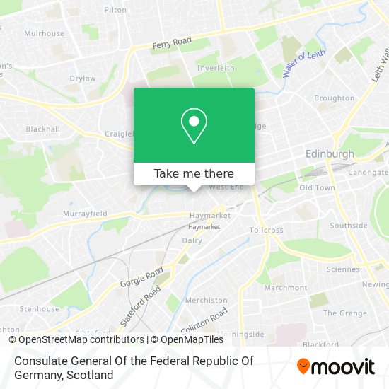 Consulate General Of the Federal Republic Of Germany map