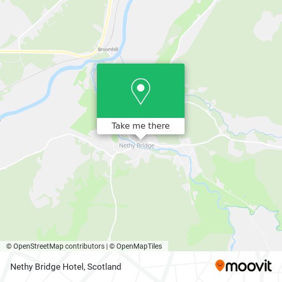 Nethy Bridge Hotel map