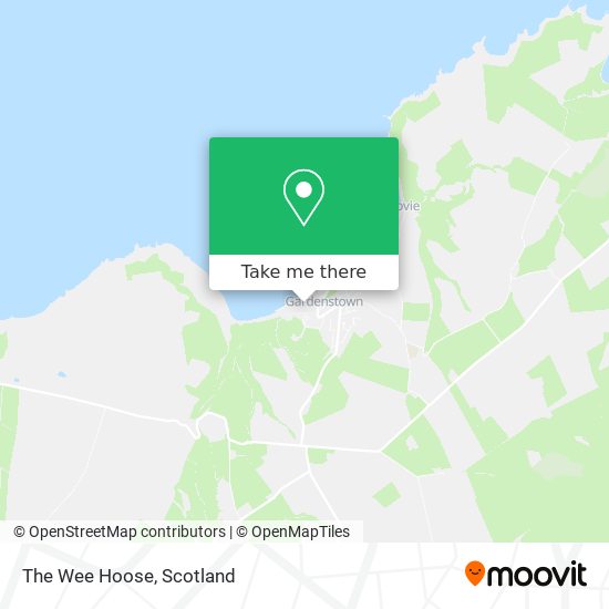 The Wee Hoose map