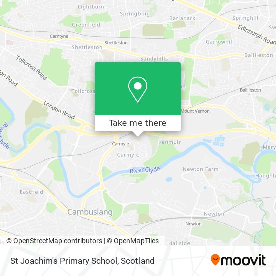 St Joachim's Primary School map