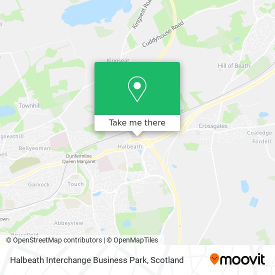 Halbeath Interchange Business Park map