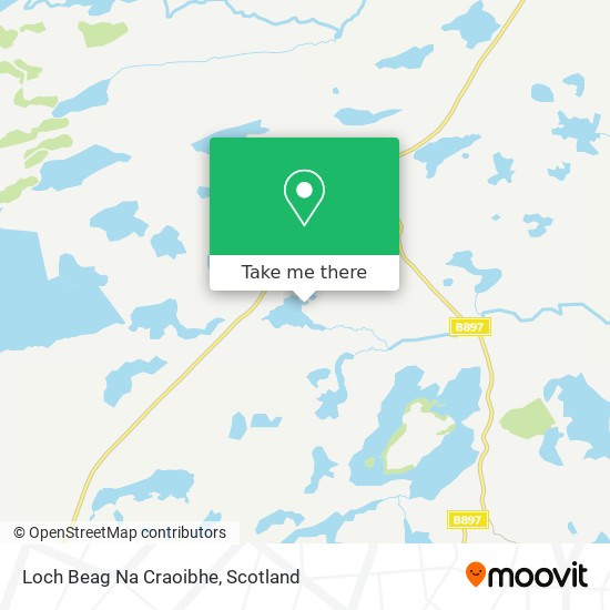 Loch Beag Na Craoibhe map