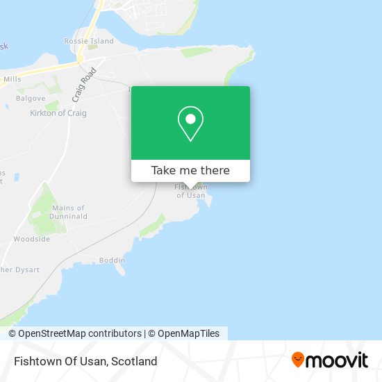 Fishtown Of Usan map