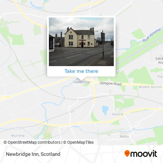 Newbridge Inn map