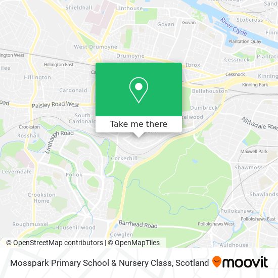 Mosspark Primary School & Nursery Class map