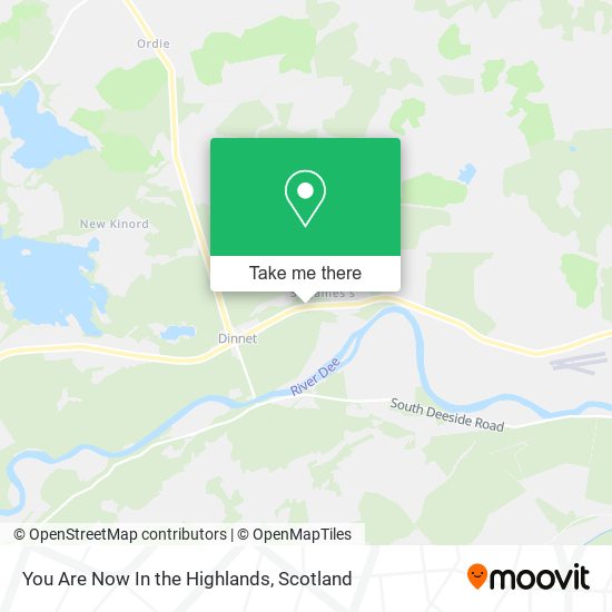 You Are Now In the Highlands map
