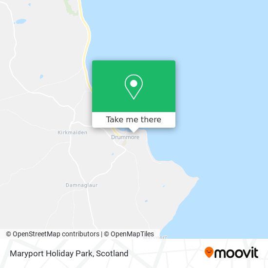 Maryport Holiday Park map