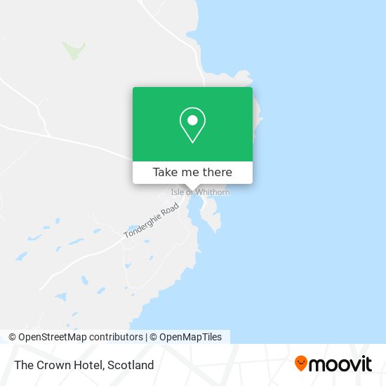 The Crown Hotel map