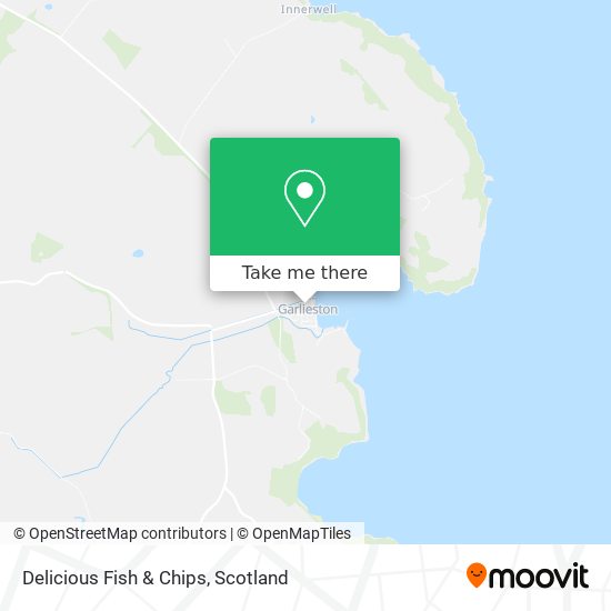 Delicious Fish & Chips map