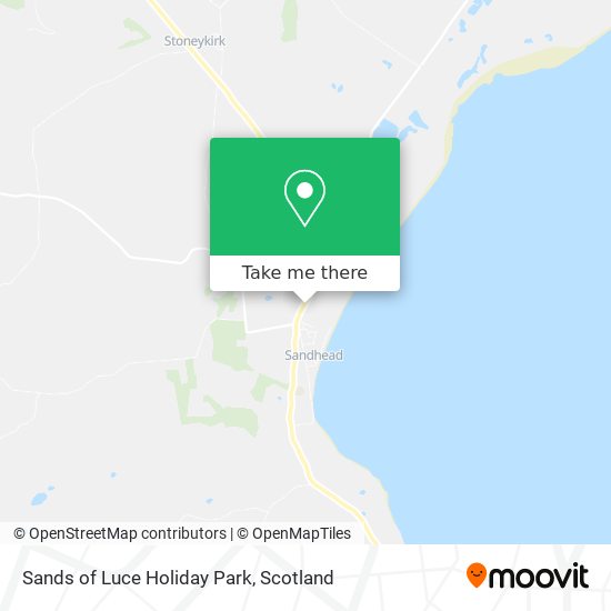 Sands of Luce Holiday Park map