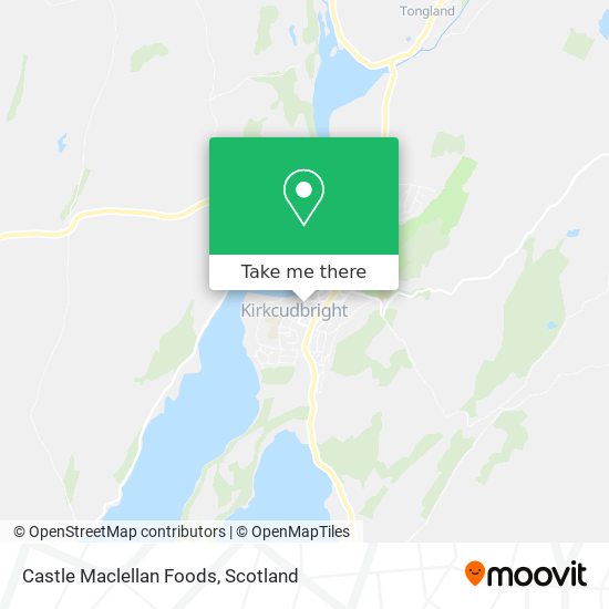 Castle Maclellan Foods map