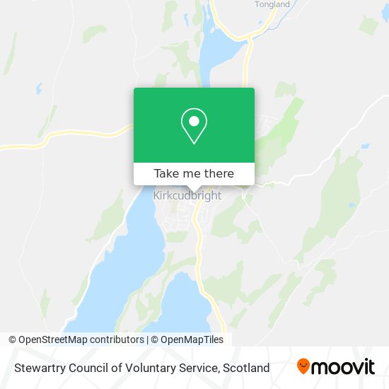 Stewartry Council of Voluntary Service map