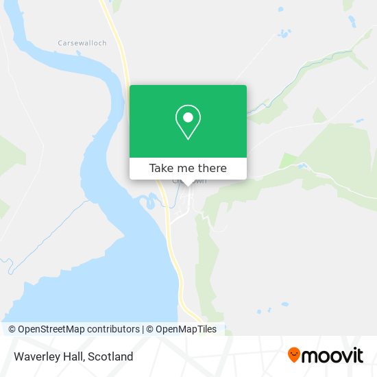 Waverley Hall map