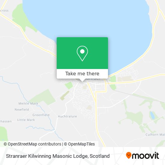 Stranraer Kilwinning Masonic Lodge map