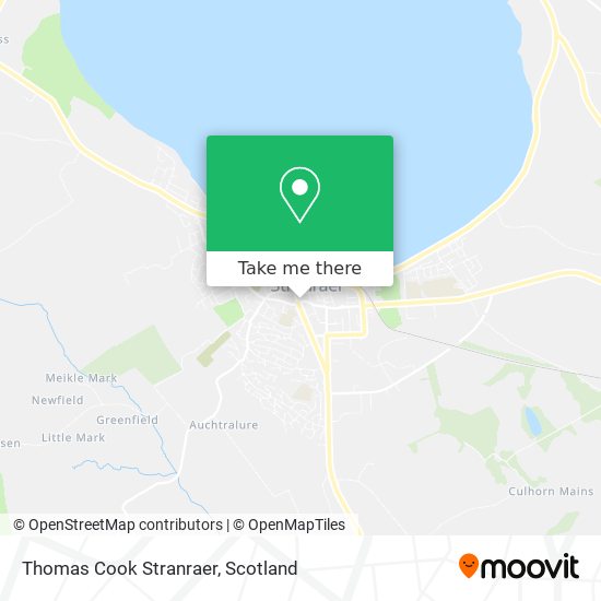 Thomas Cook Stranraer map