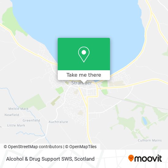 Alcohol & Drug Support SWS map