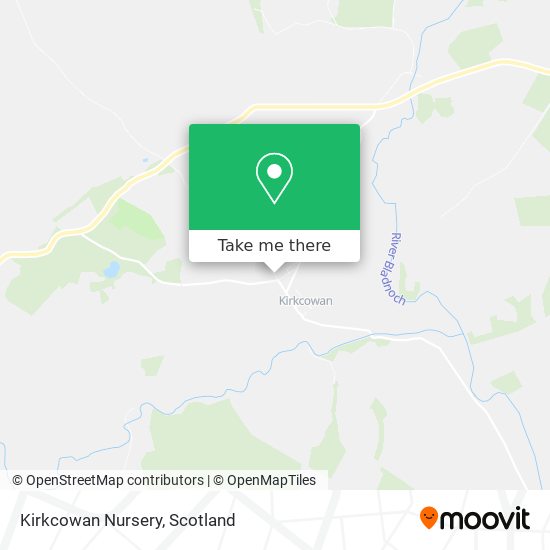 Kirkcowan Nursery map