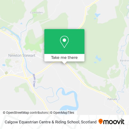 Calgow Equestrian Centre & Riding School map