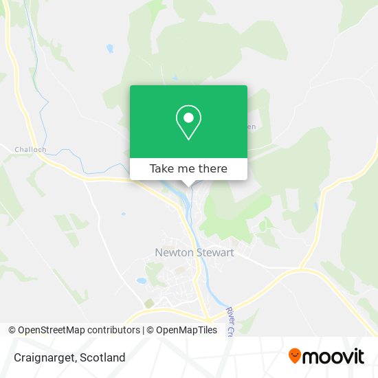 Craignarget map