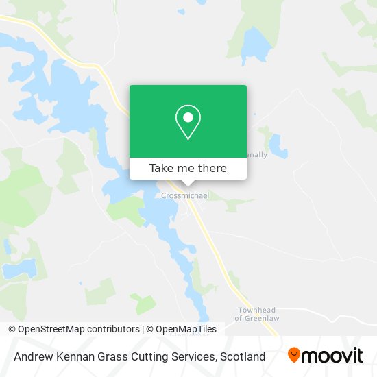 Andrew Kennan Grass Cutting Services map