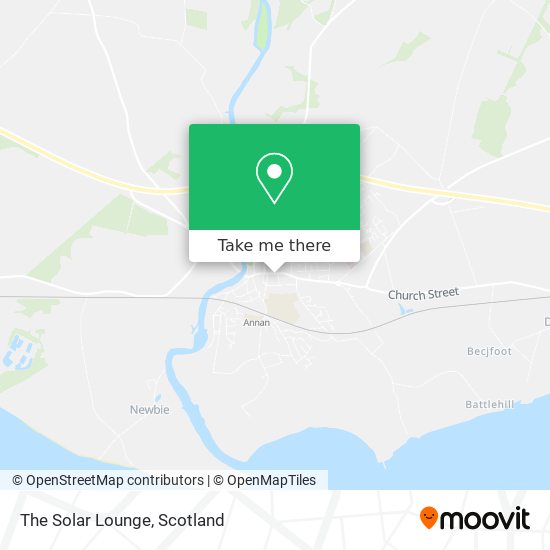 The Solar Lounge map