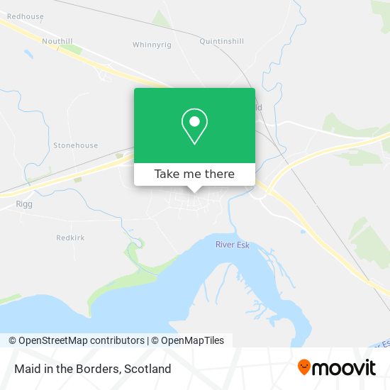 Maid in the Borders map