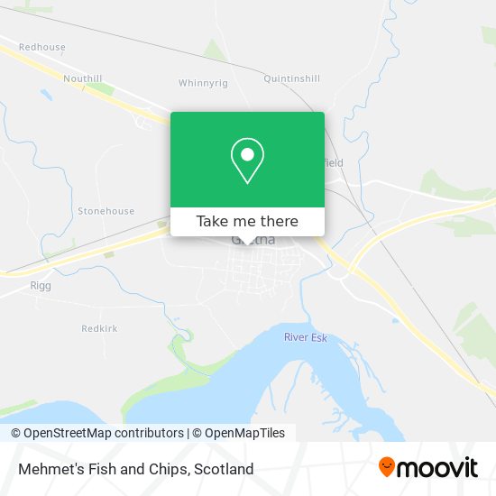 Mehmet's Fish and Chips map