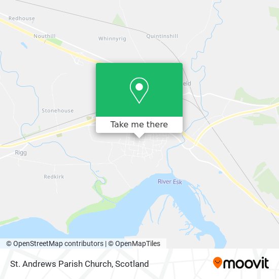 St. Andrews Parish Church map