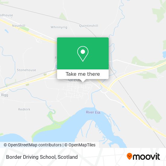 Border Driving School map