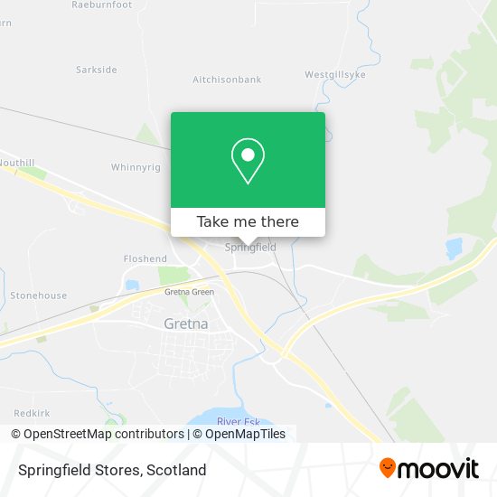 Springfield Stores map