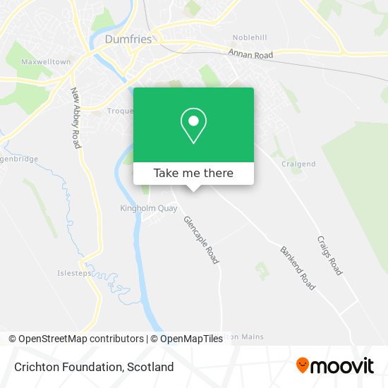 Crichton Foundation map