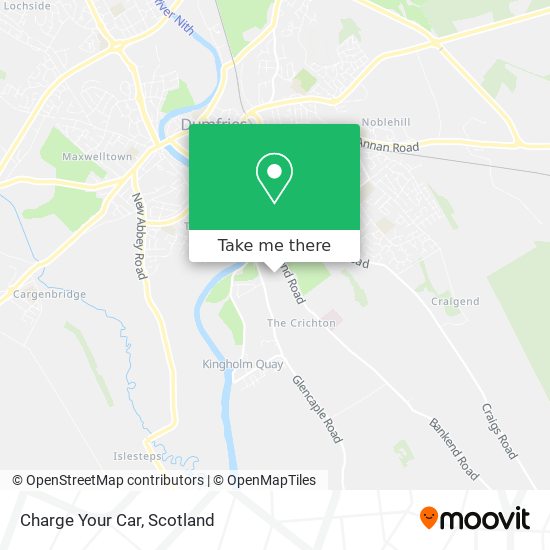 Charge Your Car map