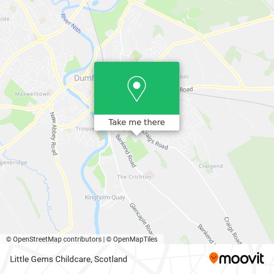 Little Gems Childcare map