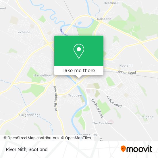 River Nith map