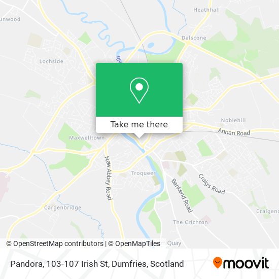 Pandora, 103-107 Irish St, Dumfries map