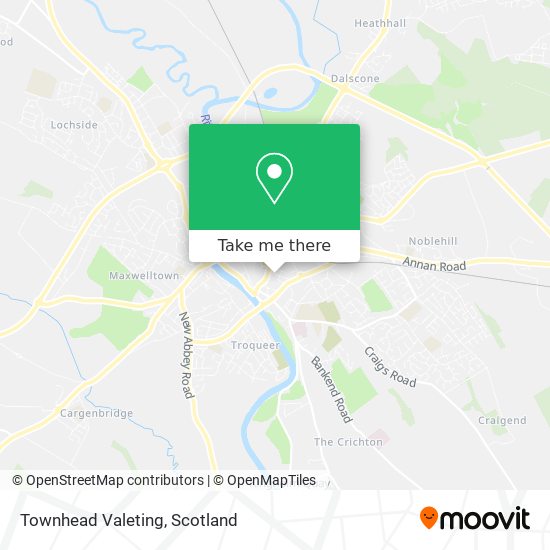Townhead Valeting map