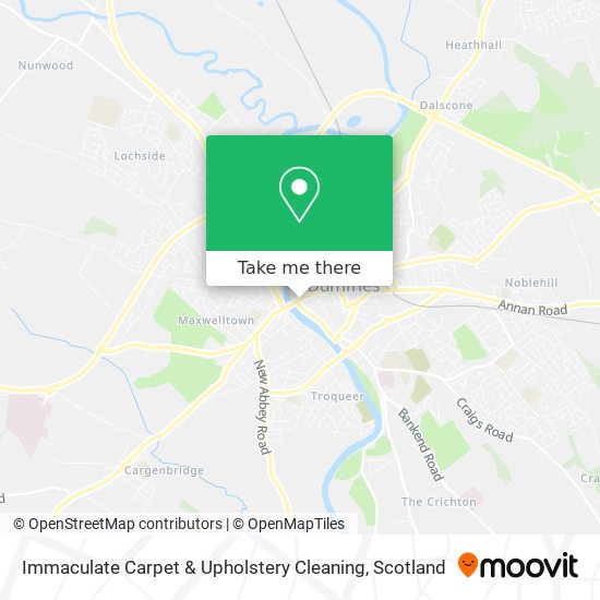 Immaculate Carpet & Upholstery Cleaning map