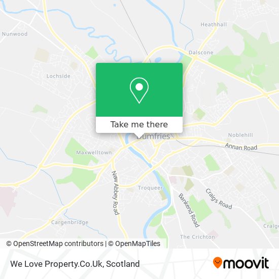 We Love Property.Co.Uk map