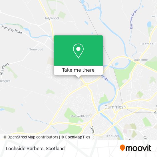 Lochside Barbers map