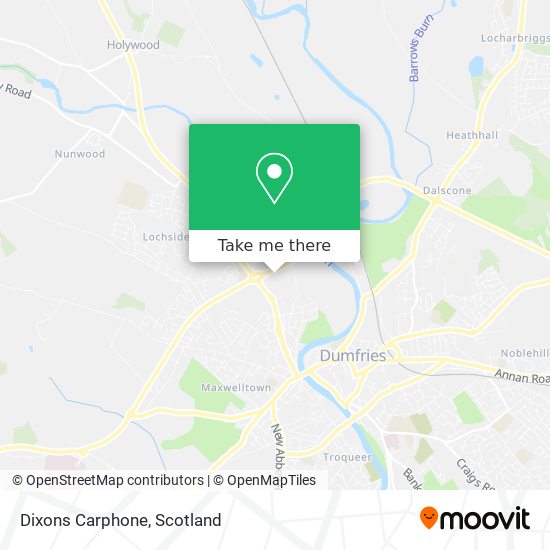 Dixons Carphone map