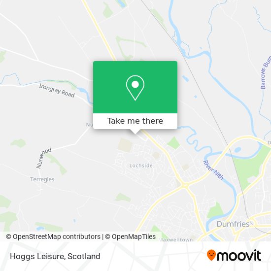 Hoggs Leisure map