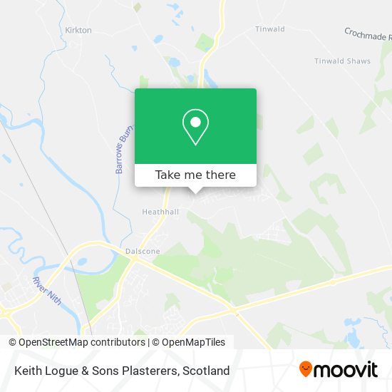 Keith Logue & Sons Plasterers map