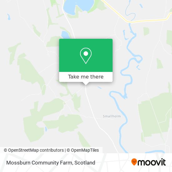 Mossburn Community Farm map