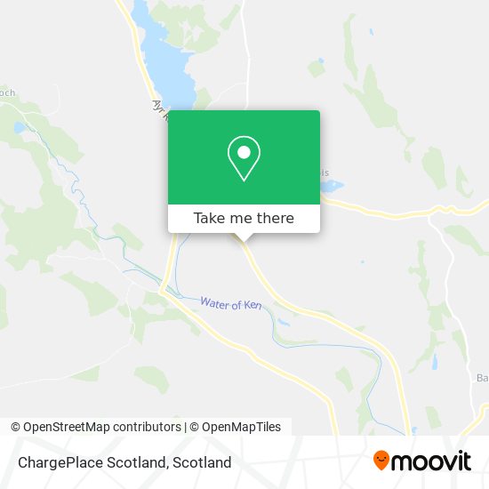 ChargePlace Scotland map