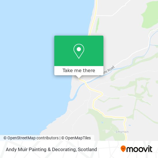 Andy Muir Painting & Decorating map