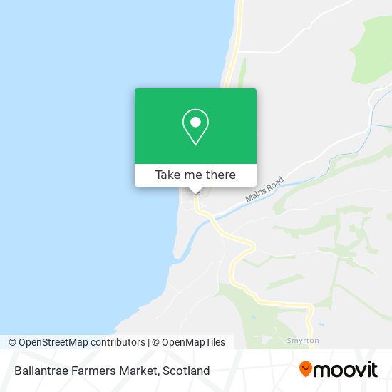 Ballantrae Farmers Market map